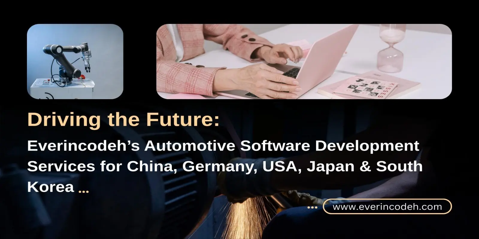 Automotive technology illustration