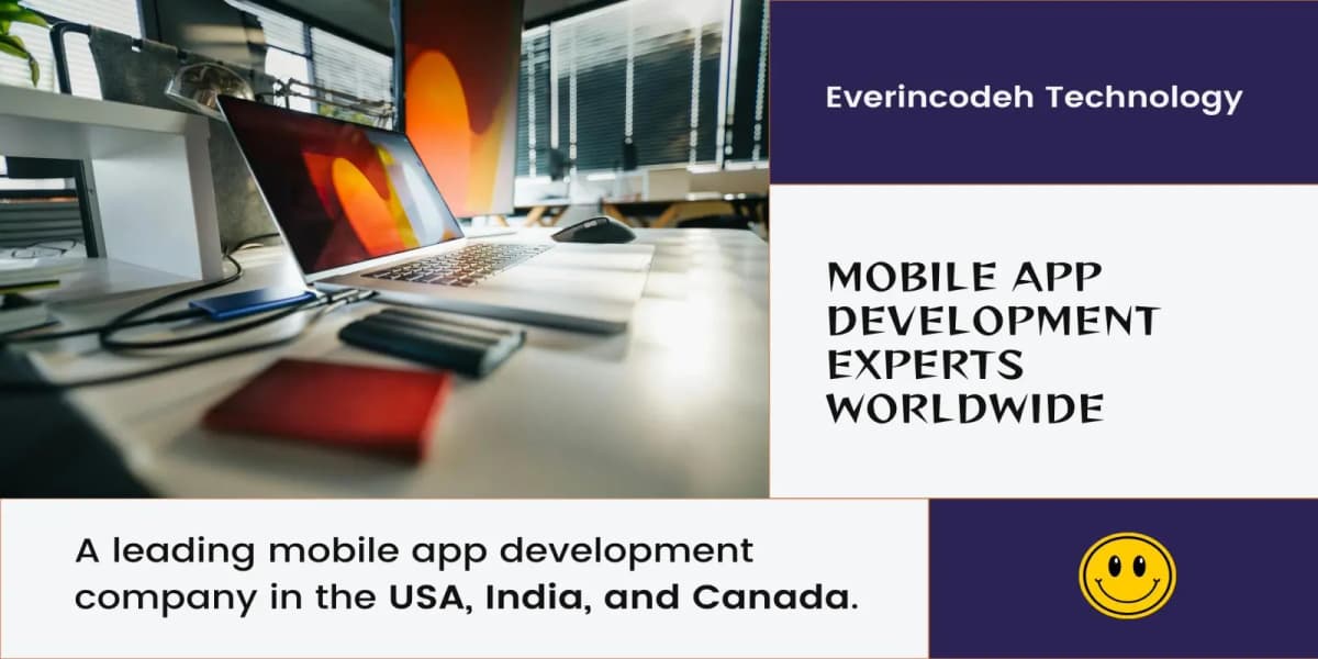 Mobile application development illustration